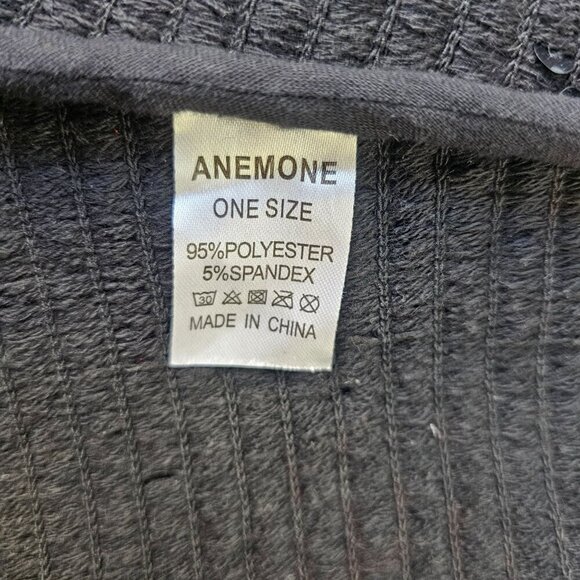 Anemone Red Heavily Sequined Shorts Womens OS Low Rise Stretch Pullon NEW - Picture 7 of 7